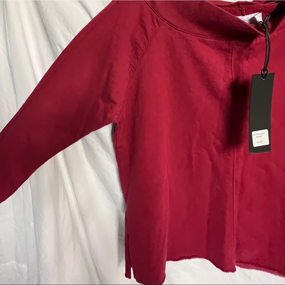 Off shoulder sweatshirt